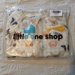 Little One Shop Baby farm Sleep Sack with Animal Print 3T nwt one piece pajamas